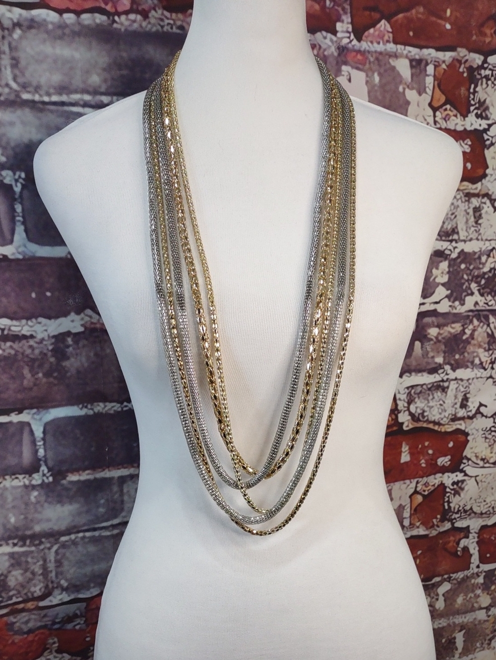 Off Park Collection Layered Multi-Strand Necklace